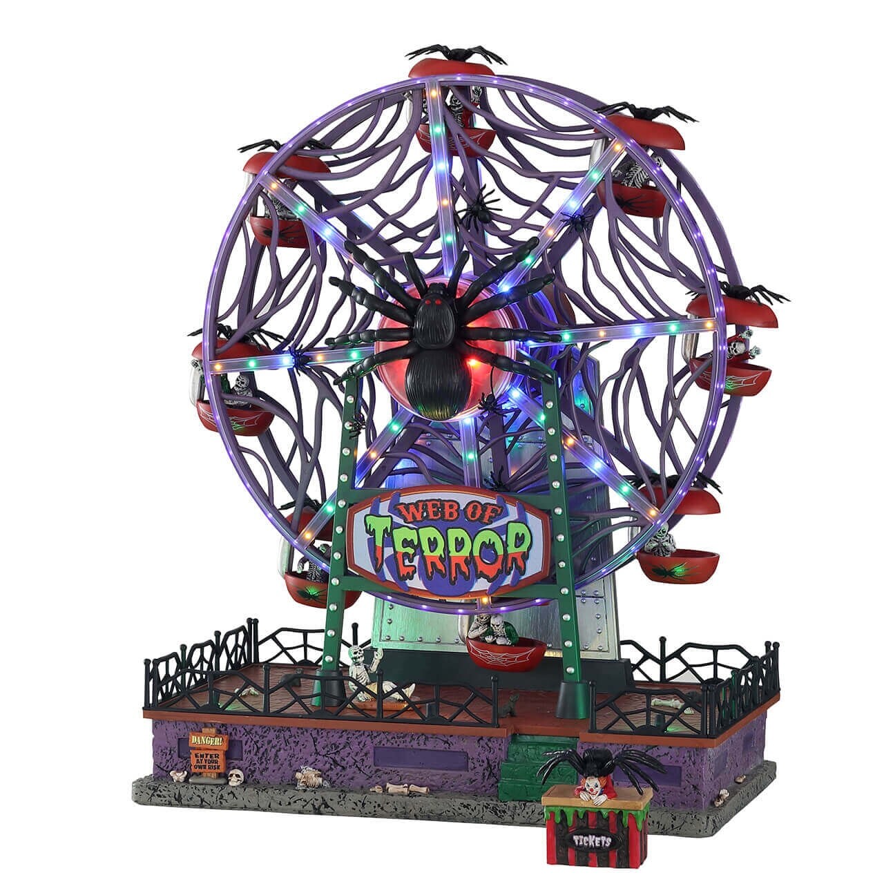Lemax® Spooky Town™ Halloween Village: Web Of Terror Ferris Wheel